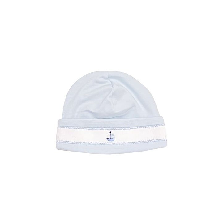 Set Sail Smocked Take Me Home Hat-Baby Blue