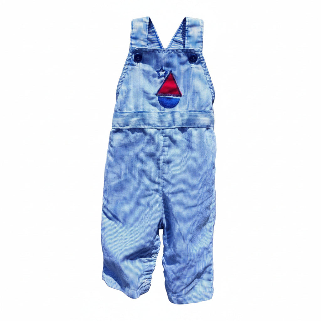 Vintage Sailboat Overalls