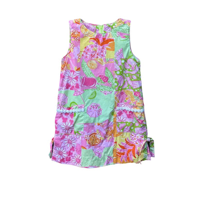 Vintage Shrimp Cocktail Party Dress