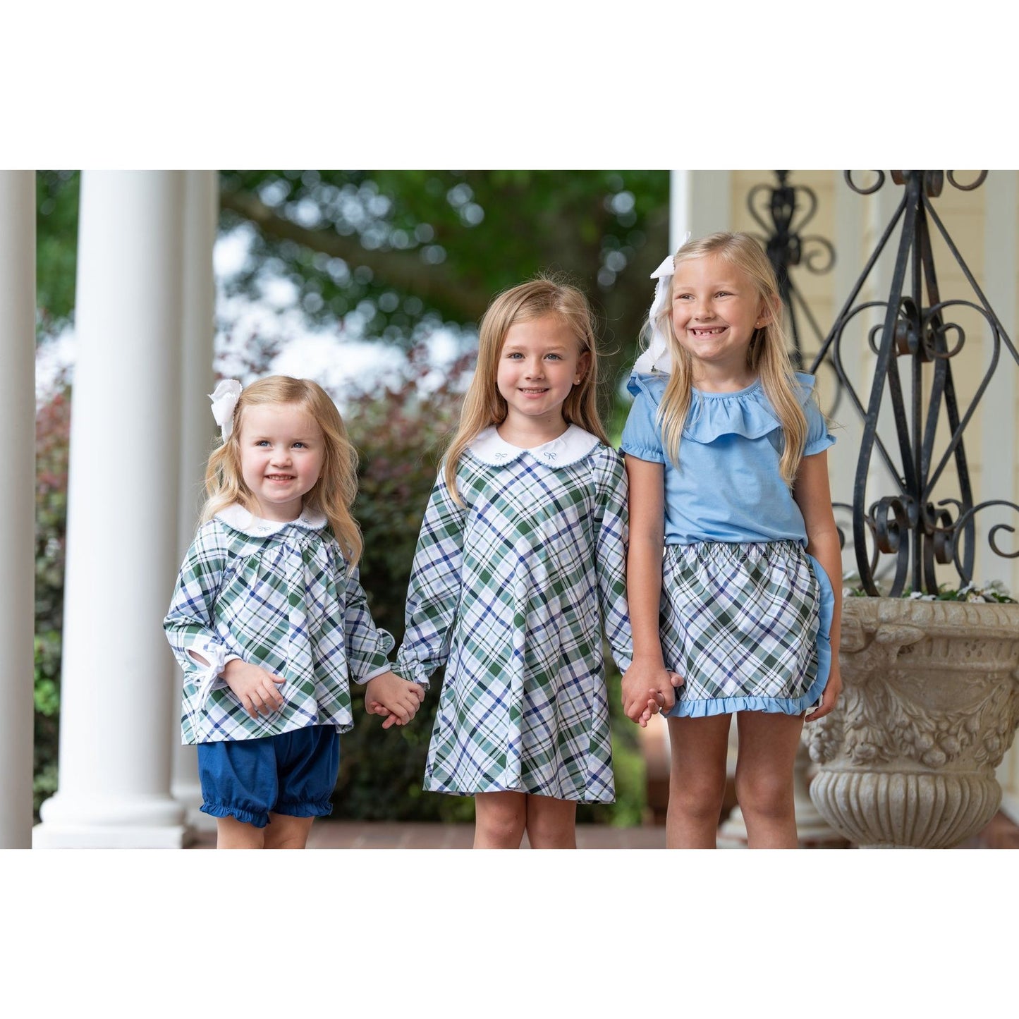 Presley Kait Ivy League Plaid Long Sleeve