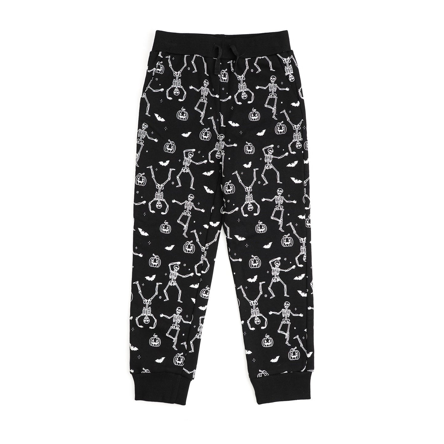 Glow in the Dark Silly Skelly Halloween Jogger