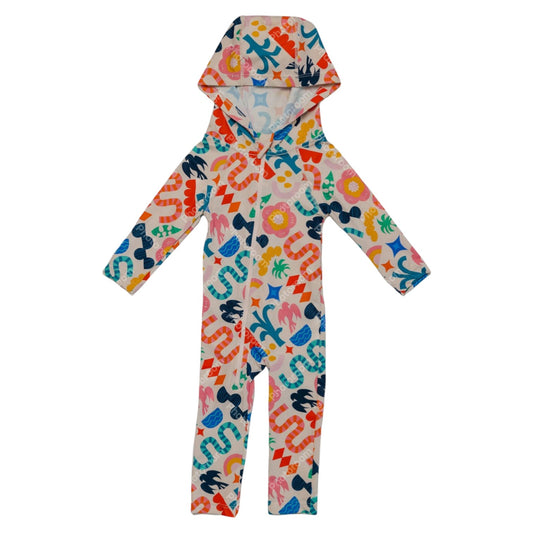 Abstract Adventure Sunsuit