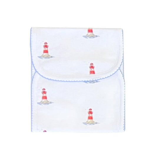 Lighthouse Over The Shoulder Burp Cloth