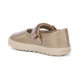 Lucia Gold Mary Jane Flats