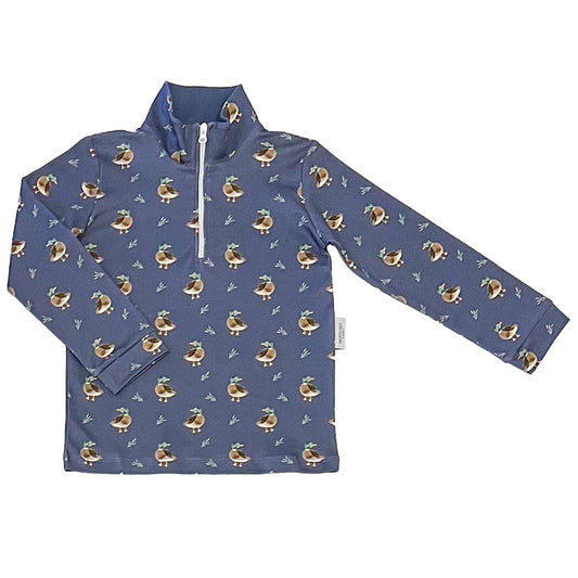 Portside Quarter Zip-Madaket Mallard