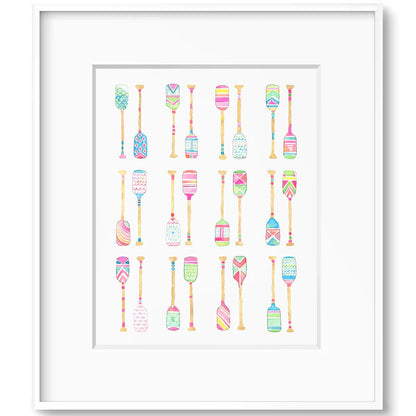Mini Oars Print