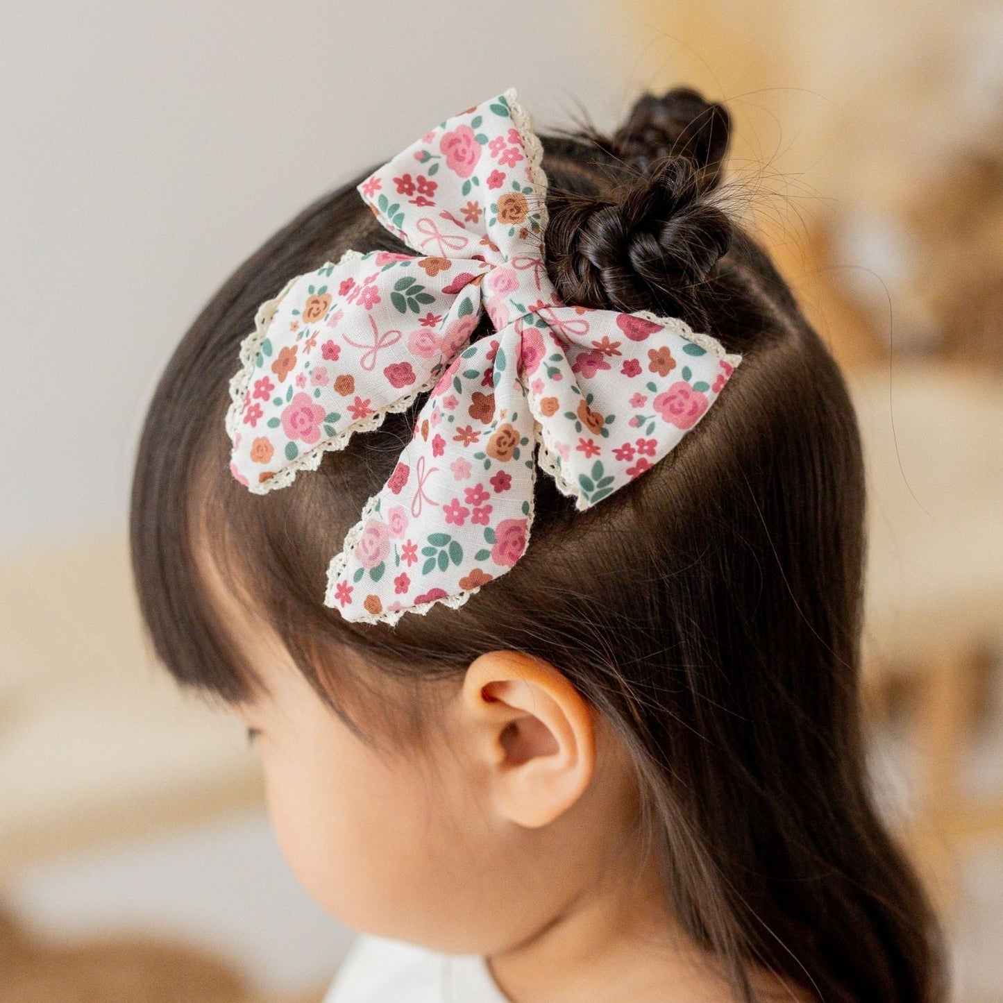 Berry Floral Clip