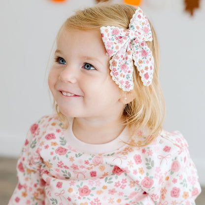 Berry Floral Clip