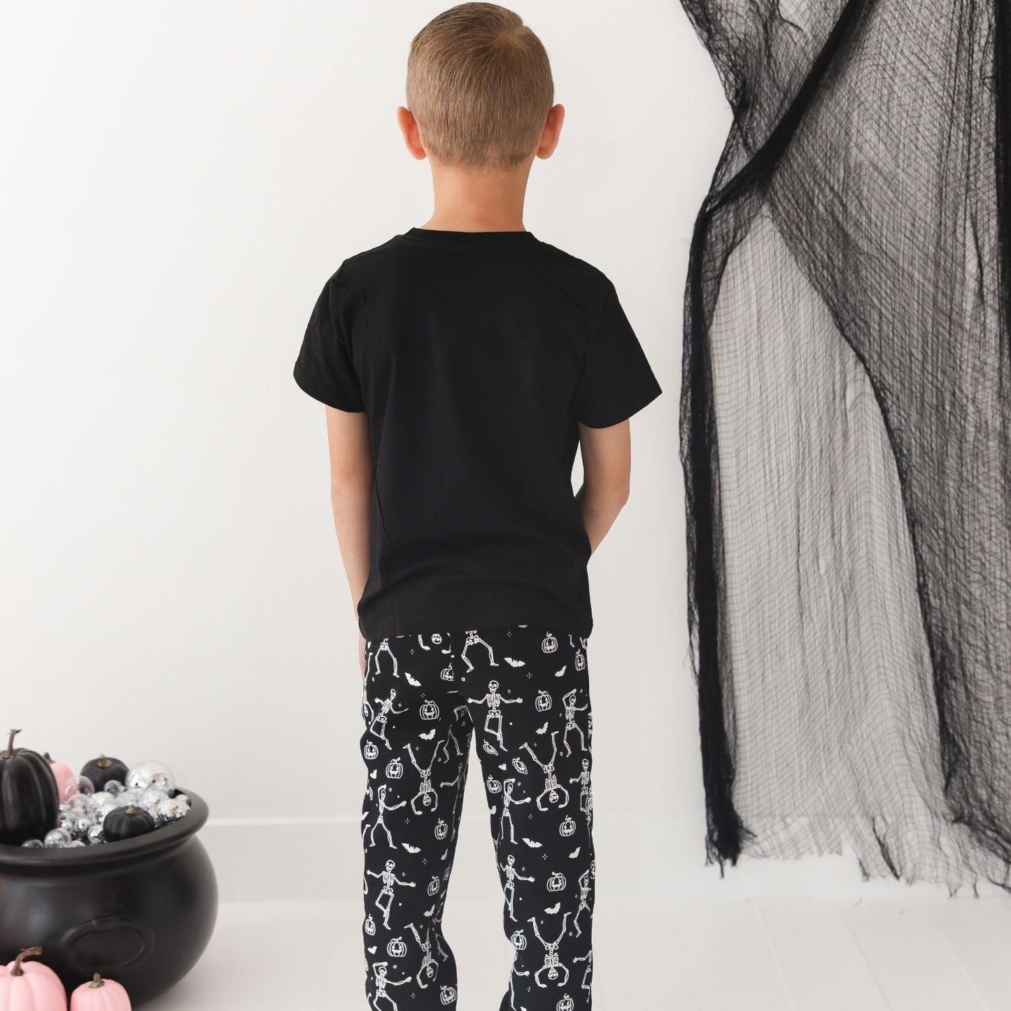 Glow in the Dark Silly Skelly Halloween T- Shirt
