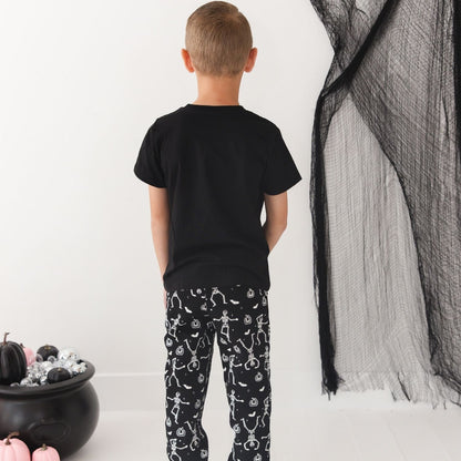 Glow in the Dark Silly Skelly Halloween T- Shirt