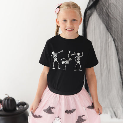 Glow in the Dark Silly Skelly Halloween T- Shirt
