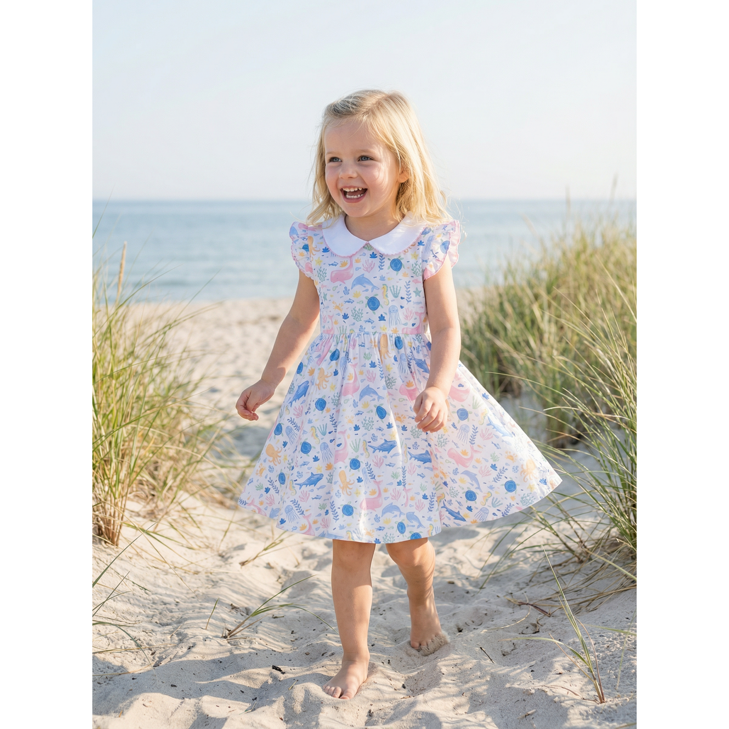 Nellie Dress-Under The Sea