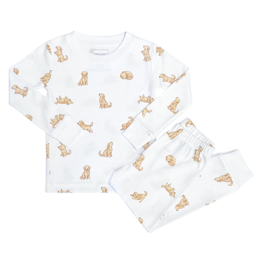 Playful Pups Pima Jammies 2-Piece Set