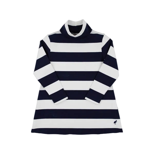 Prepletic™ Finley Funnel Dress Navy