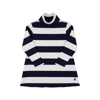 Prepletic™ Finley Funnel Dress Navy