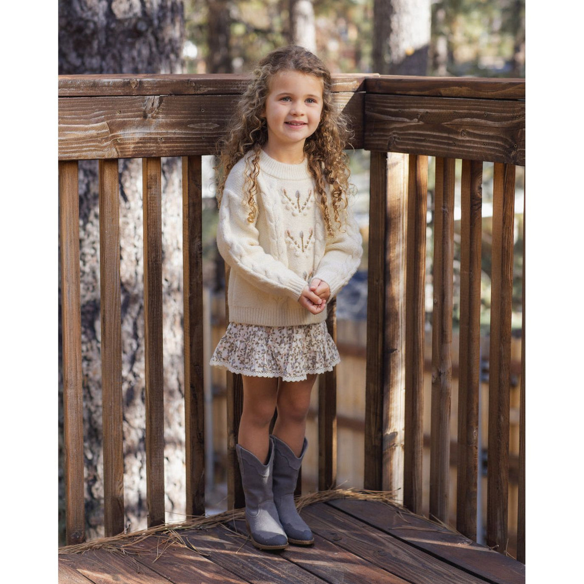 Nova Mini Skirt Winter Garden