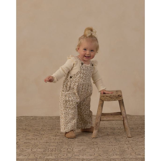 Shoulder Ruffle Bodysuit Natural