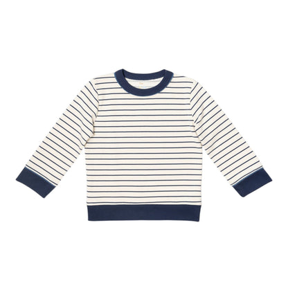 Remy Sweatshirt Navy French Stripe