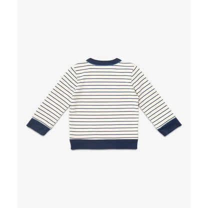 Remy Sweatshirt Navy French Stripe