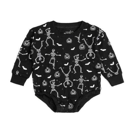 Glow in the Dark Silly Skelly Romper