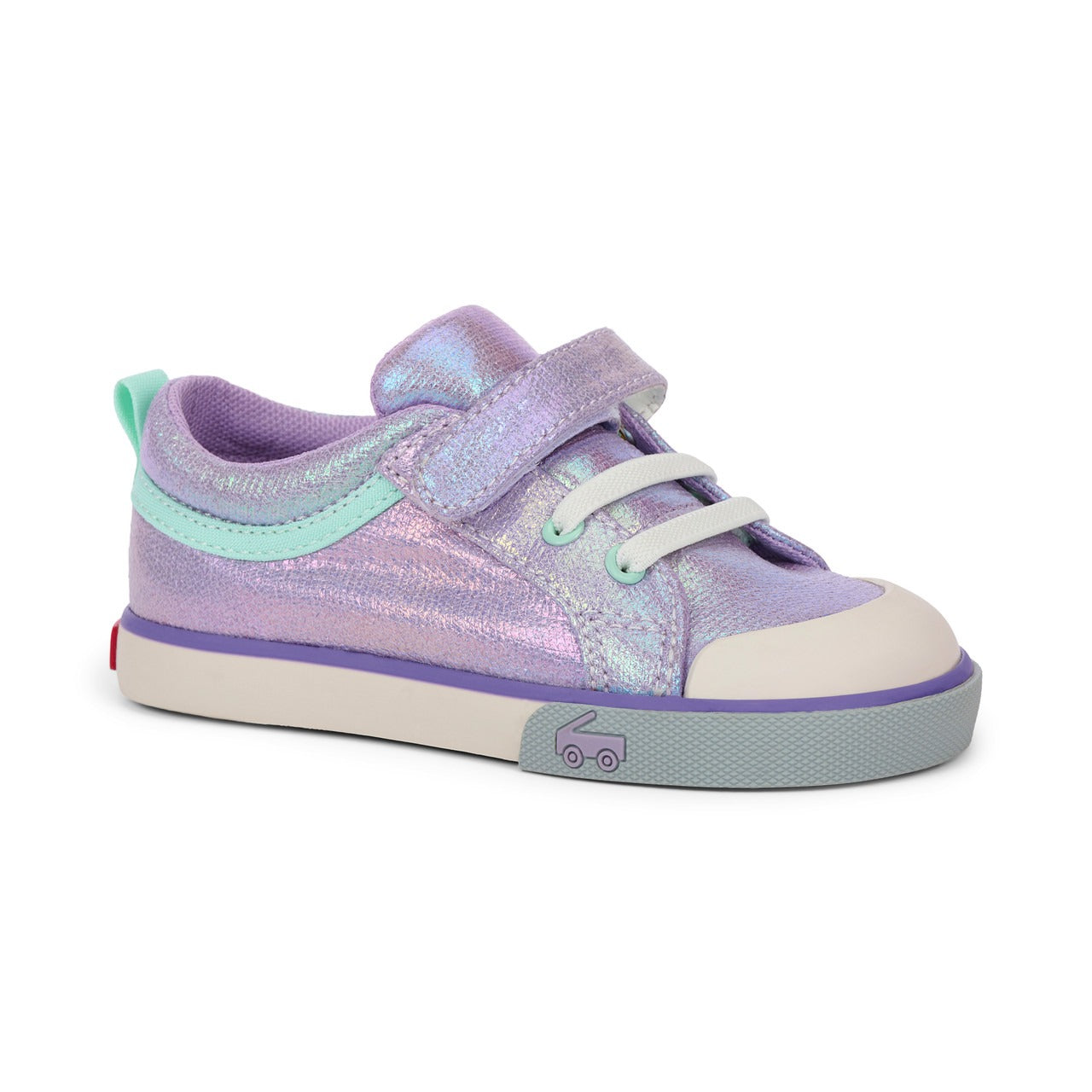 Kristin Purple Metallic Sneaker