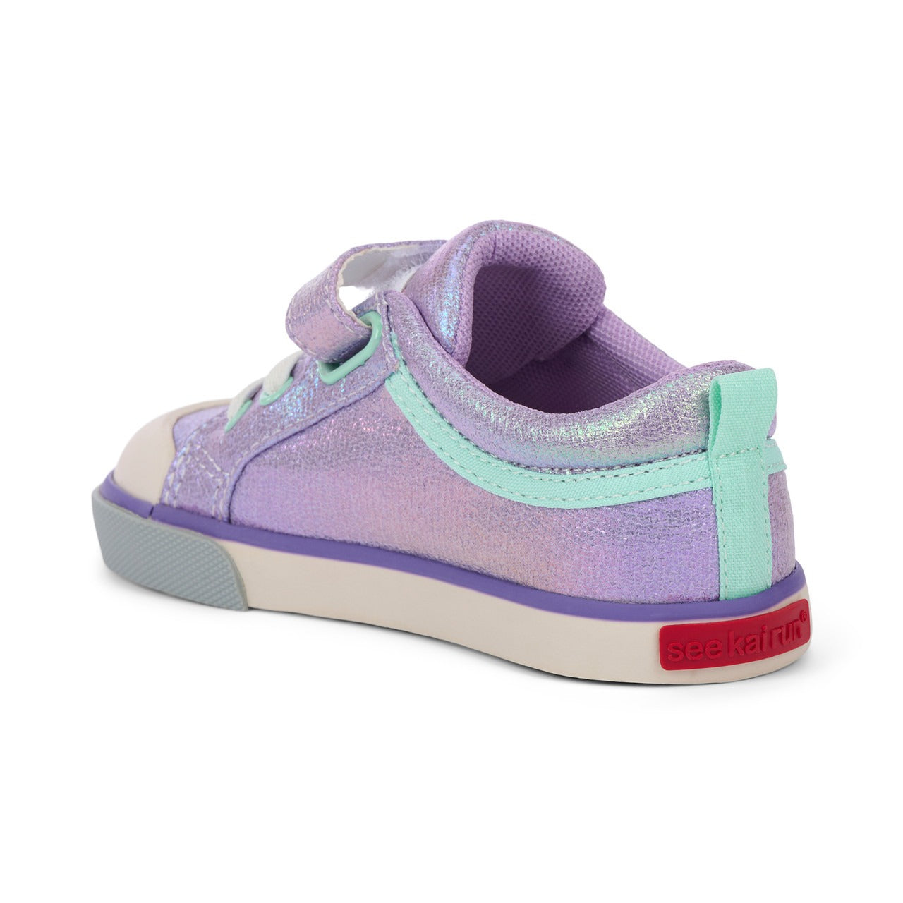 Kristin Purple Metallic Sneaker