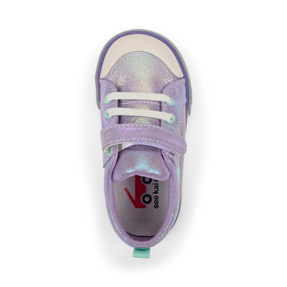 Kristin Purple Metallic Sneaker