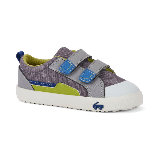 Riley Gray Denim Sneaker