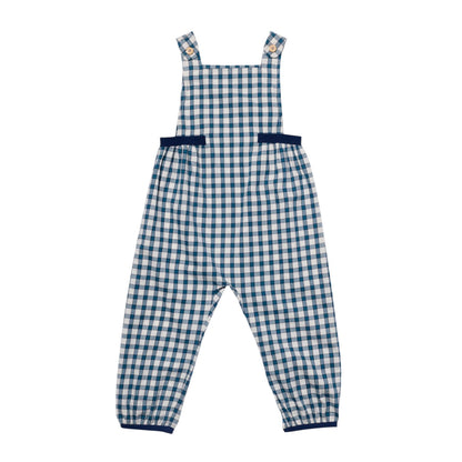 Scout Overall, Blue Picnic Check