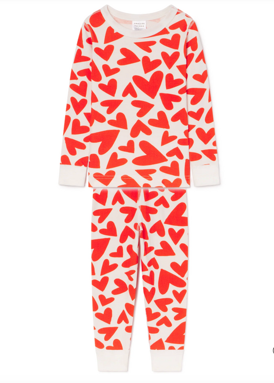 Red Love Heart PJs