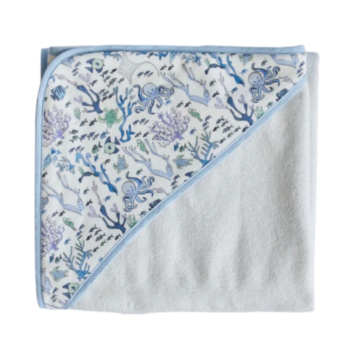 Coral Reef Hooded Bath Towel