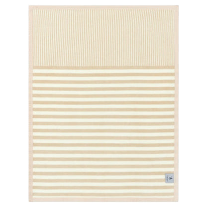 Sweet Pea Stripe Oak Mini Blanket