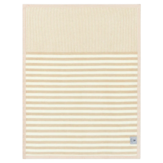 Sweet Pea Stripe Oak Mini Blanket