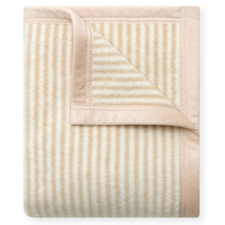 Sweet Pea Stripe Oak Mini Blanket