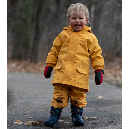 Yellow Kids Shell Jacket