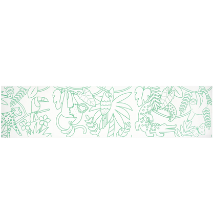 Wild Animals Coloring Roll