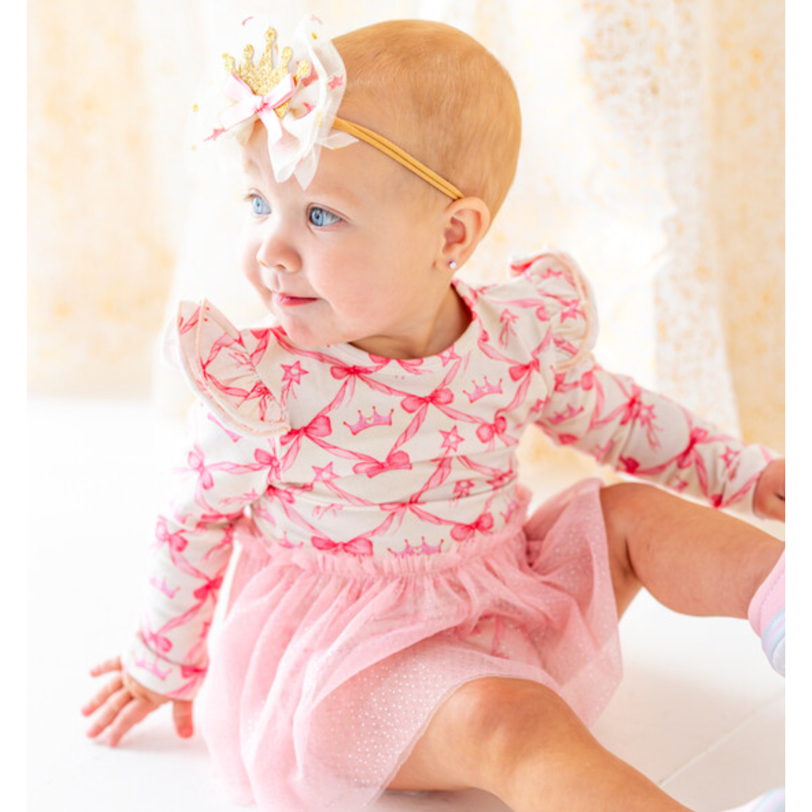 Princess Coquette Long Sleeve Tutu Bodysuit