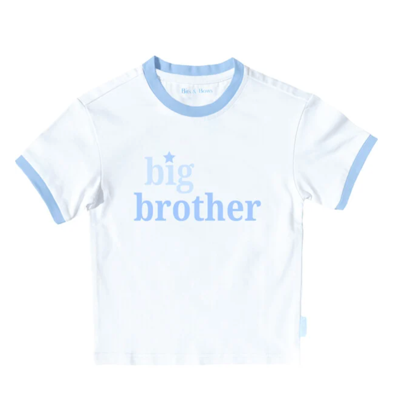 Big Brother Blue Ringer Tee