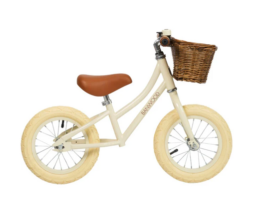 Cream Balance Bike
