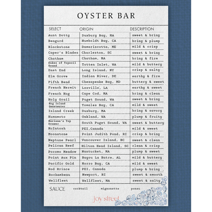 Oysters Baby Blanket