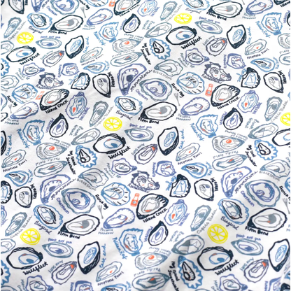 Oysters Baby Blanket