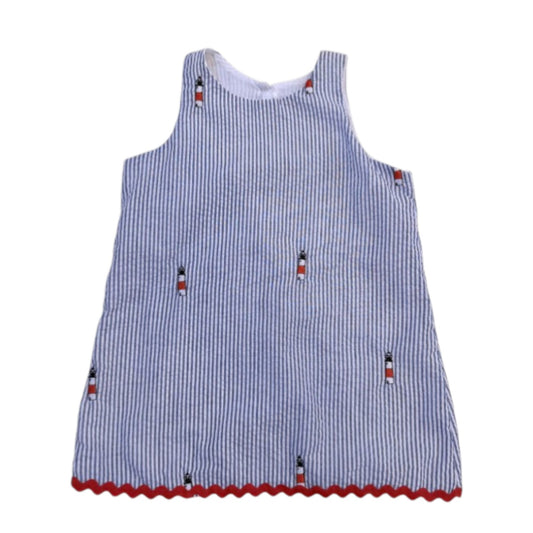 Lighthouse SS Blue Dress