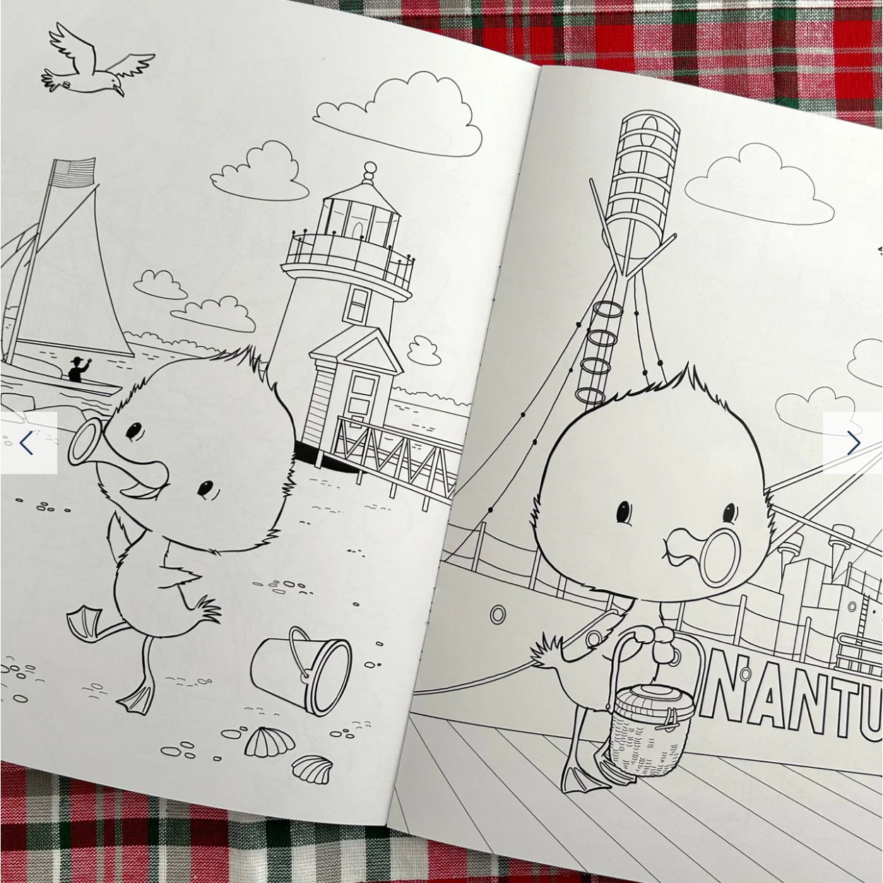 ACK's Nantucket Adventure Coloring Book