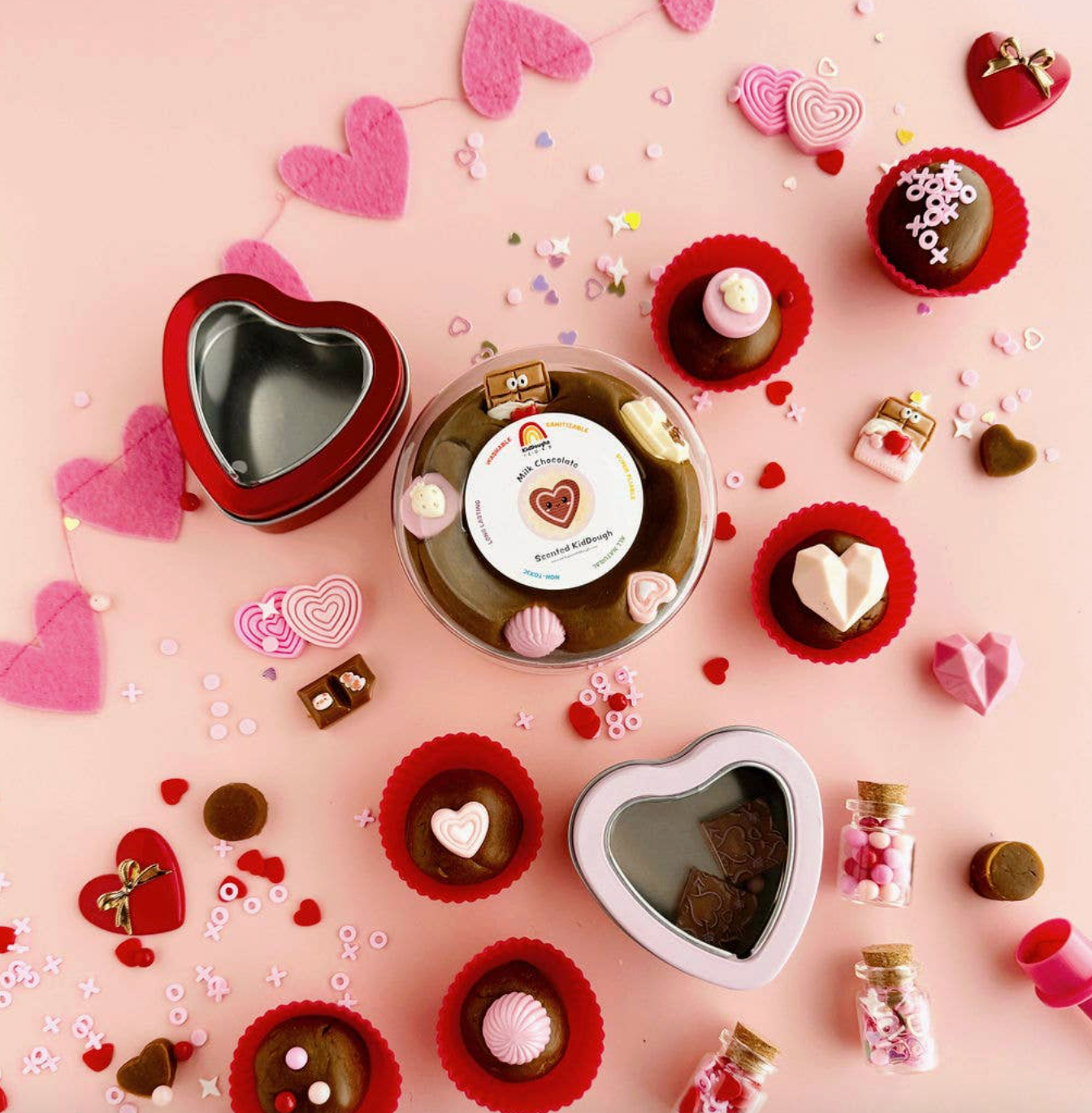 Valentine's Box of Chocolates KidDough Play Kit