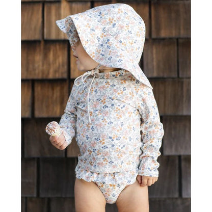 Floppy Swim Hat Flower Field