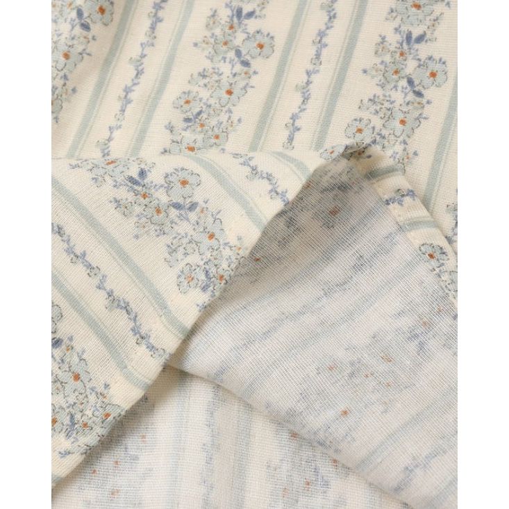 Brielle Dress Blue Floral