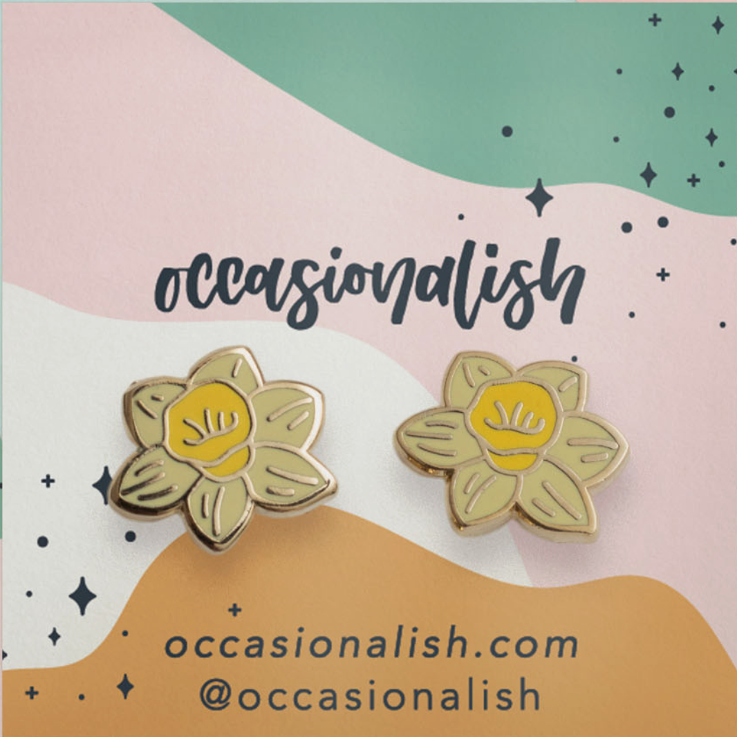 Daffodil Earrings