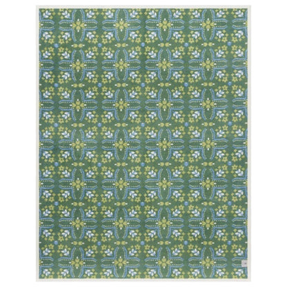 Farmhouse Flowers Blanket