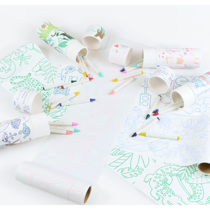 Mermaid Coloring Roll