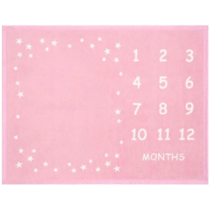 Blush Milestone Mini Blanket